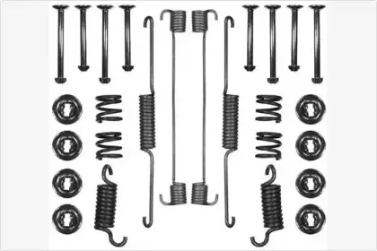Комплект тормозов, барабанный тормозной механизм MGA купить