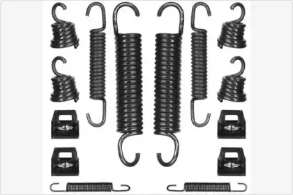 Комплект тормозов, барабанный тормозной механизм MGA купить