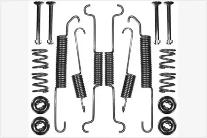 Комплект тормозов, барабанный тормозной механизм MGA купить