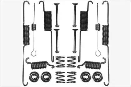 Комплект тормозов, барабанный тормозной механизм MGA купить