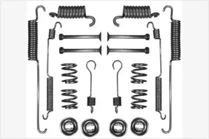 Комплект тормозов, барабанный тормозной механизм MGA купить