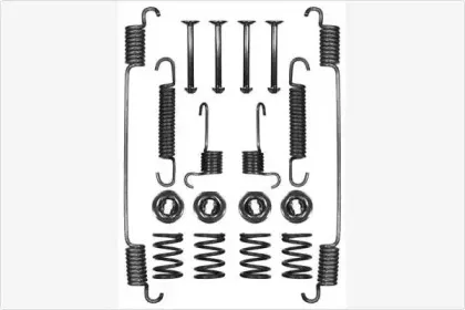 Комплект тормозов, барабанный тормозной механизм MGA купить