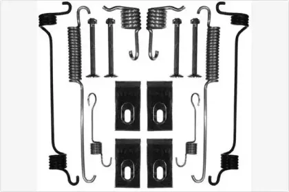 Комплект тормозов, барабанный тормозной механизм MGA купить