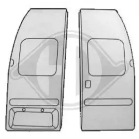 Задняя дверь DIEDERICHS купить