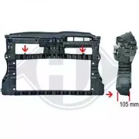 Облицовка передка DIEDERICHS купить