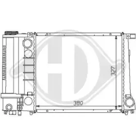 Радиатор, охлаждение двигателя DIEDERICHS купить