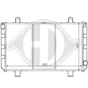Радиатор, охлаждение двигателя DIEDERICHS купить