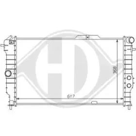 Радиатор, охлаждение двигателя DIEDERICHS купить