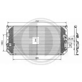 Конденсатор, кондиционер DIEDERICHS купить