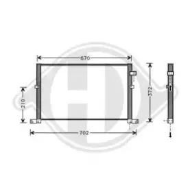 Конденсатор, кондиционер DIEDERICHS купить