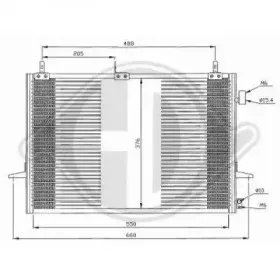 Конденсатор, кондиционер DIEDERICHS купить