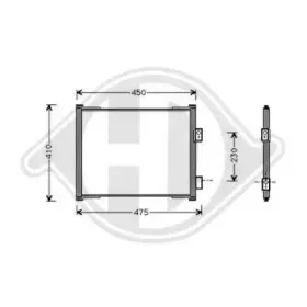 Конденсатор, кондиционер DIEDERICHS купить