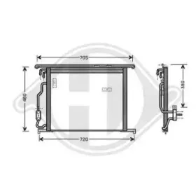 Конденсатор, кондиционер DIEDERICHS купить