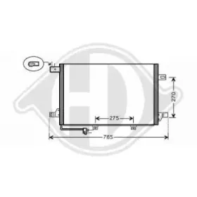Конденсатор, кондиционер DIEDERICHS купить