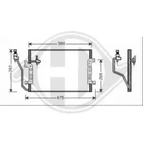 Конденсатор, кондиционер DIEDERICHS купить