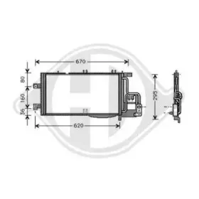 Конденсатор, кондиционер DIEDERICHS купить