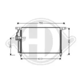 Конденсатор, кондиционер DIEDERICHS купить