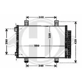 Конденсатор, кондиционер DIEDERICHS купить