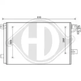 Конденсатор, кондиционер DIEDERICHS купить