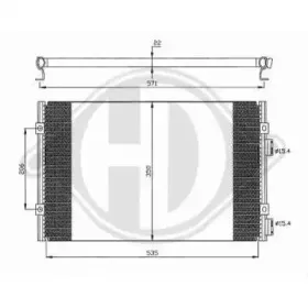 Конденсатор, кондиционер DIEDERICHS купить