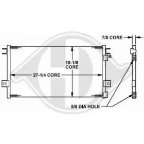 Конденсатор, кондиционер DIEDERICHS купить