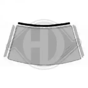 Облицовка / защитная накладка, ветровое стекло DIEDERICHS купить