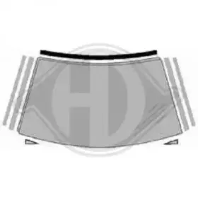 Облицовка / защитная накладка, ветровое стекло DIEDERICHS купить