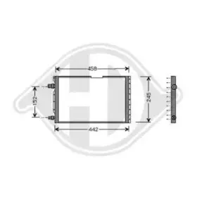 Конденсатор, кондиционер DIEDERICHS купить