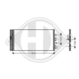 Конденсатор, кондиционер DIEDERICHS купить