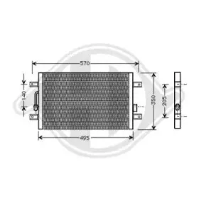 Конденсатор, кондиционер DIEDERICHS купить