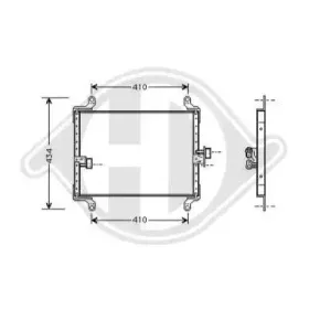 Конденсатор, кондиционер DIEDERICHS купить