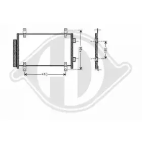 Конденсатор, кондиционер DIEDERICHS купить