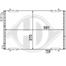 Конденсатор, кондиционер DIEDERICHS купить