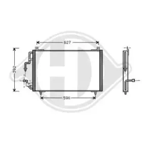 Конденсатор, кондиционер DIEDERICHS купить