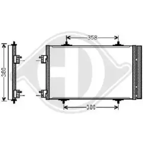 Конденсатор, кондиционер DIEDERICHS купить