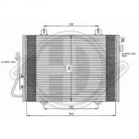 Конденсатор, кондиционер DIEDERICHS купить