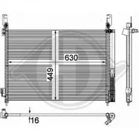 Конденсатор, кондиционер DIEDERICHS купить