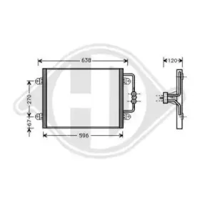 Конденсатор, кондиционер DIEDERICHS купить