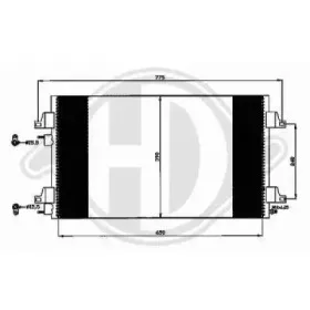 Конденсатор, кондиционер DIEDERICHS купить