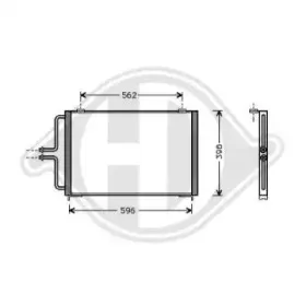 Конденсатор, кондиционер DIEDERICHS купить