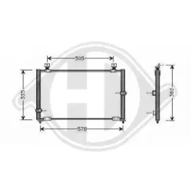 Конденсатор, кондиционер DIEDERICHS купить