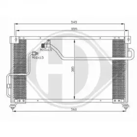 Конденсатор, кондиционер DIEDERICHS купить