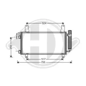 Конденсатор, кондиционер DIEDERICHS купить
