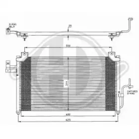 Конденсатор, кондиционер DIEDERICHS купить
