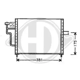 Конденсатор, кондиционер DIEDERICHS купить