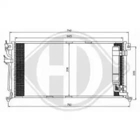 Конденсатор, кондиционер DIEDERICHS купить