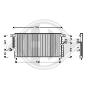 Конденсатор, кондиционер DIEDERICHS купить