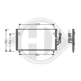Конденсатор, кондиционер DIEDERICHS купить