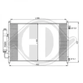 Конденсатор, кондиционер DIEDERICHS купить