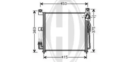 Конденсатор, кондиционер DIEDERICHS купить